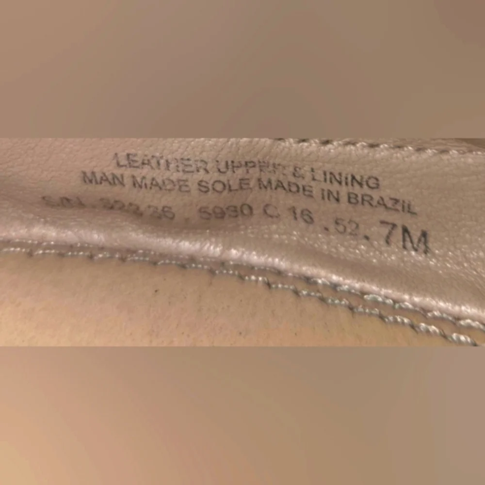 Tory Burch Black Leather Ballet Flats Size 7 Snake Embossed - Picture 5 of 8